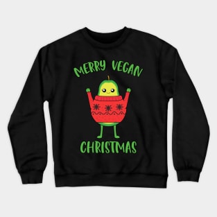 Merry Vegan Christmas Crewneck Sweatshirt